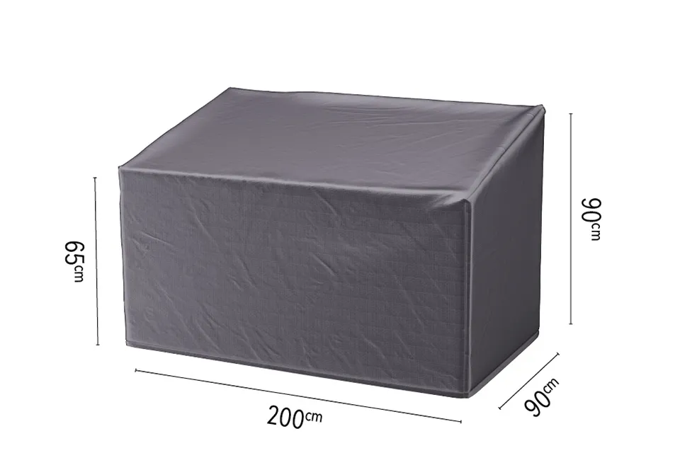 AeroCover | Loungebankhoes Hoge Rug 200 x 90 x 65/90(h) cm