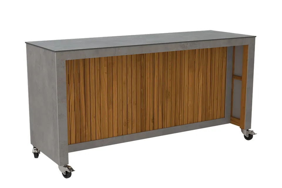 Passion Grills | Buitenkeuken Module Kerafina | Eiland met Wielen