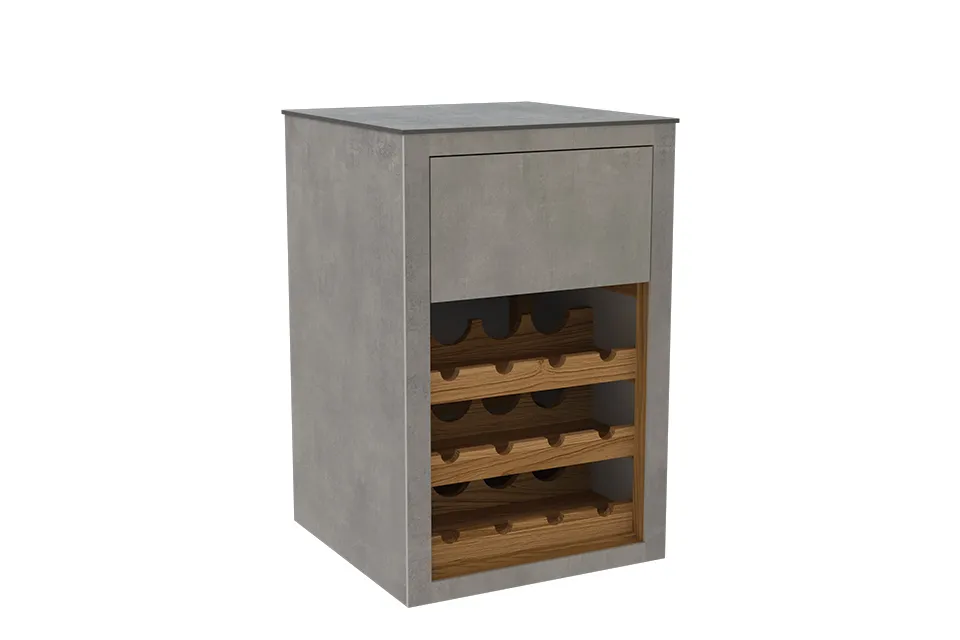 Passion Grills | Buitenkeuken Module Kerafina | Kast Hoof Lade + Wijnvak