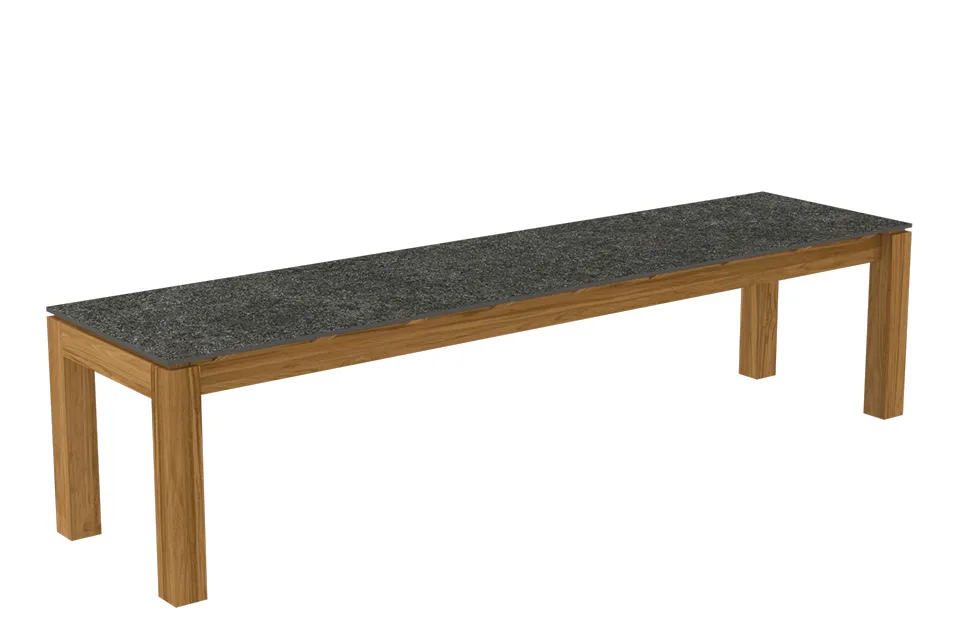 Passion Grills | Buitenkeuken Module Milano | Flying Tuinbank 180 x 45 cm | Belgium Dark Grey