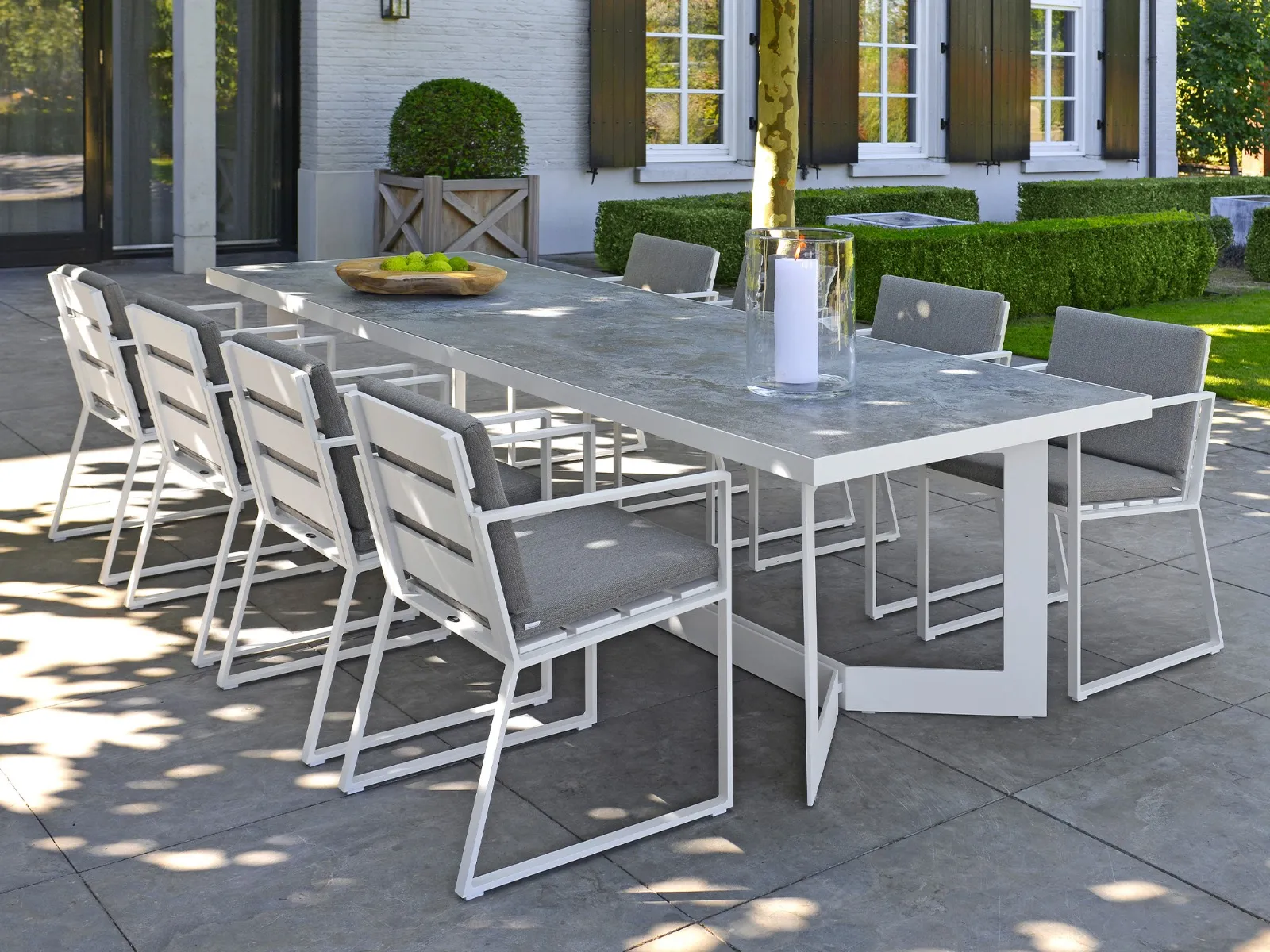 Borek | Tuinset Samos | Wit