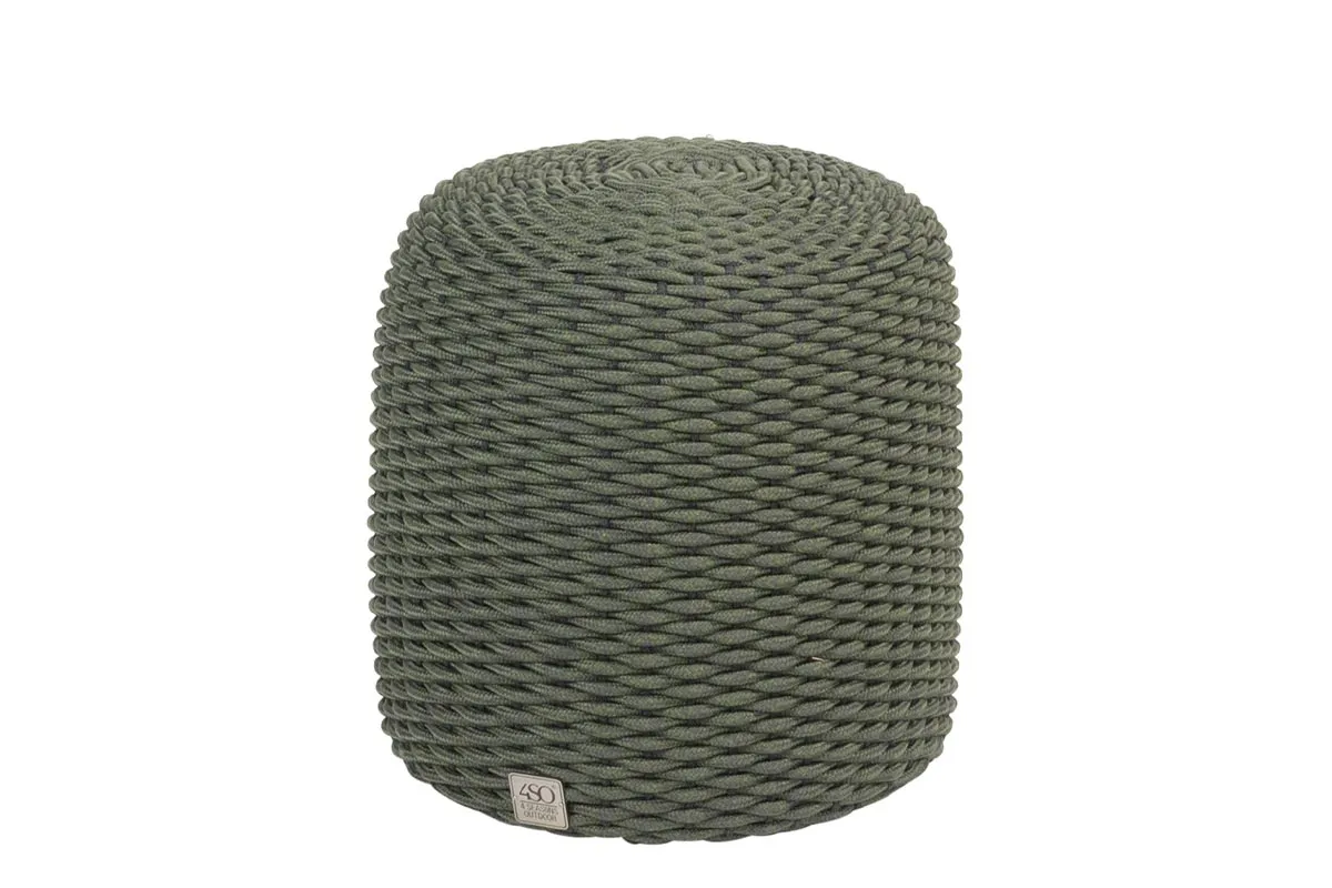 4 Seasons Outdoor | Muffin Poef Ø40 cm | Groen
