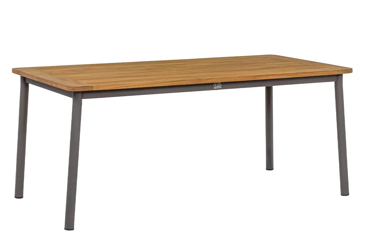 Apple Bee | Tuintafel Bijou 180 x 90 x 76 cm | Lava-Taupe