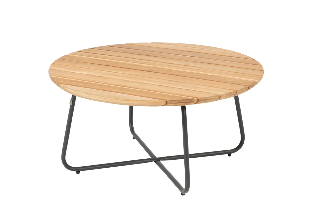 4 Seasons Outdoor | Koffietafel Verdi Teak Ø 73 cm x 35(h) cm