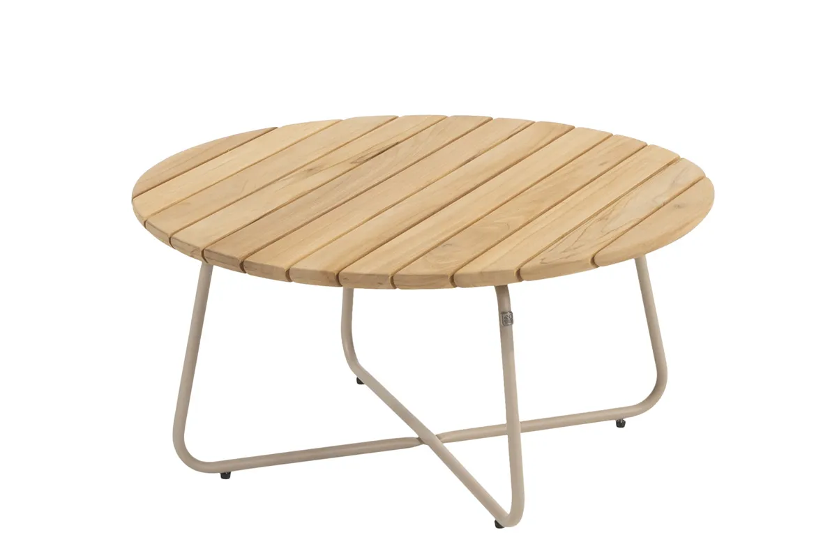 4 Seasons Outdoor | Koffietafel Verdi Teak Ø73 cm x 35(h) cm