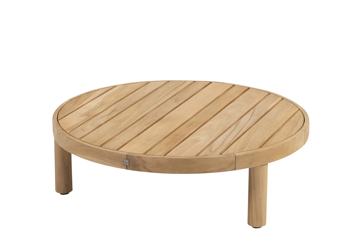 4 Seasons Outdoor | Koffietafel Finn Teak Ø80 cm x 25(h) cm