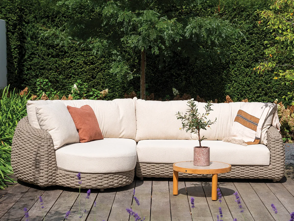 4 Seasons Outdoor | Maxime Hoekbank met Koffietafels