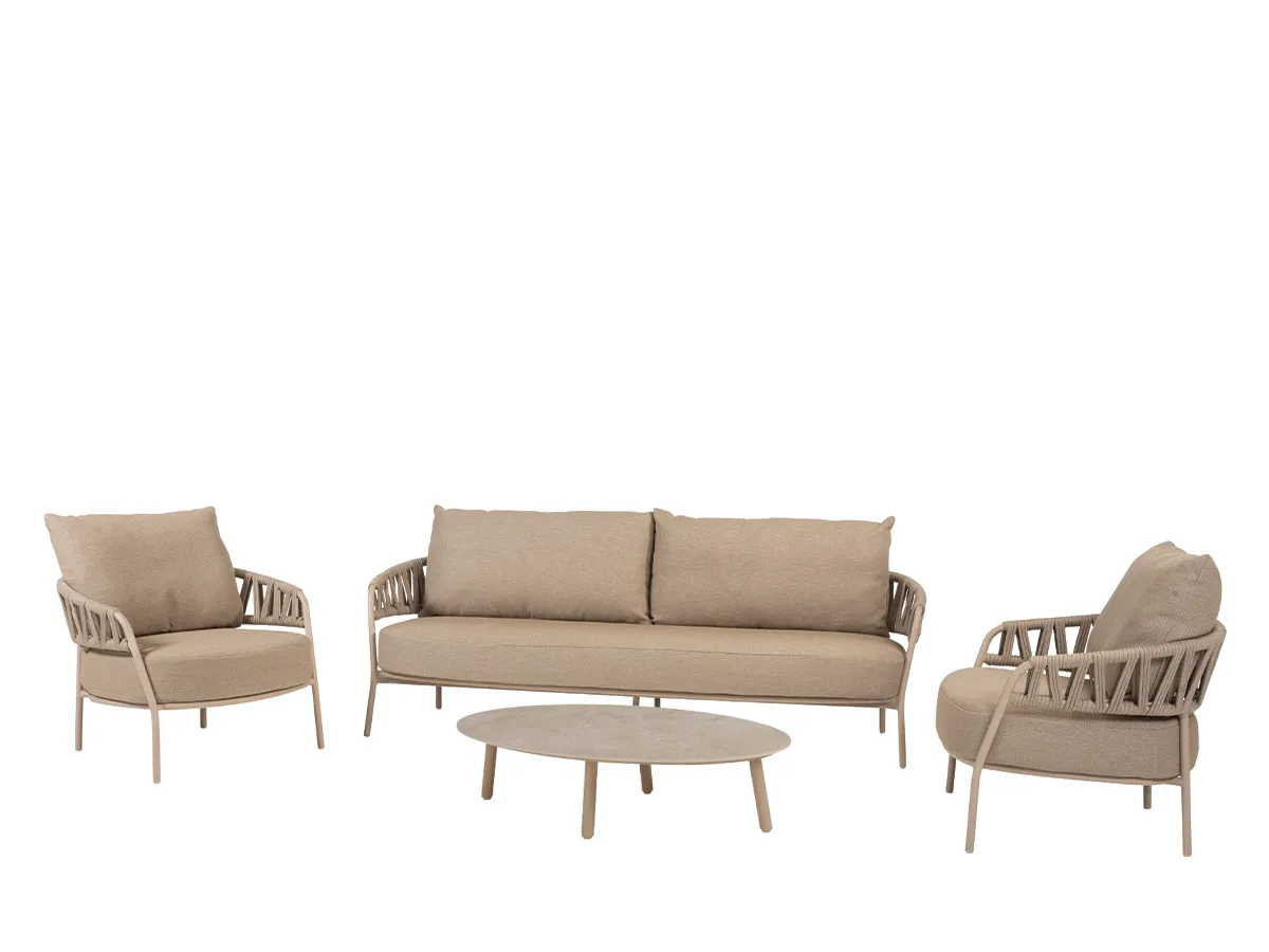 Taste by 4 Seasons | Calma Loungeset met Koffietafels | Latte