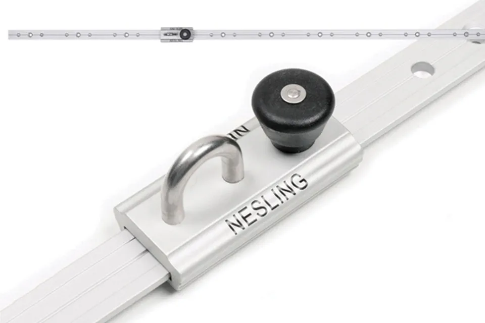 Platinum | Rails met Oog | 100 cm