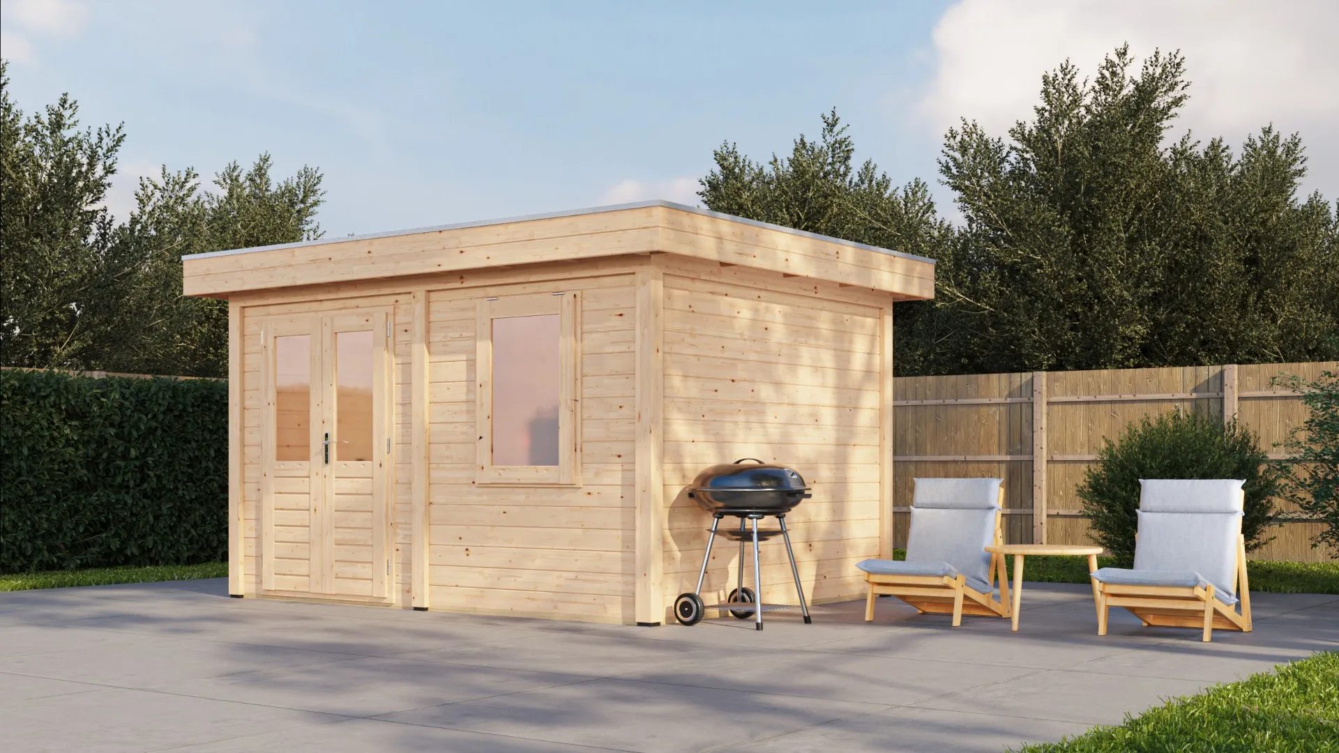 Lugarde Select Modern | Tuinhuis Bodegraven 388 x 300 | Onbehandeld