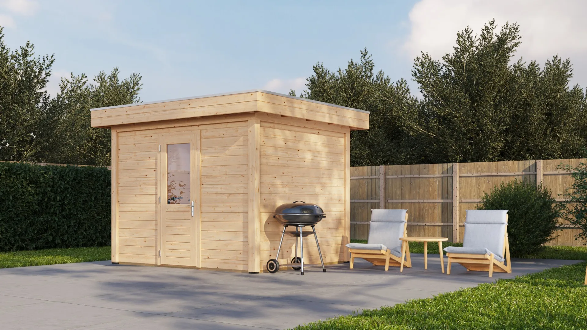 Lugarde Select Modern | Tuinhuis Amsterdam 300 x 250 | Onbehandeld