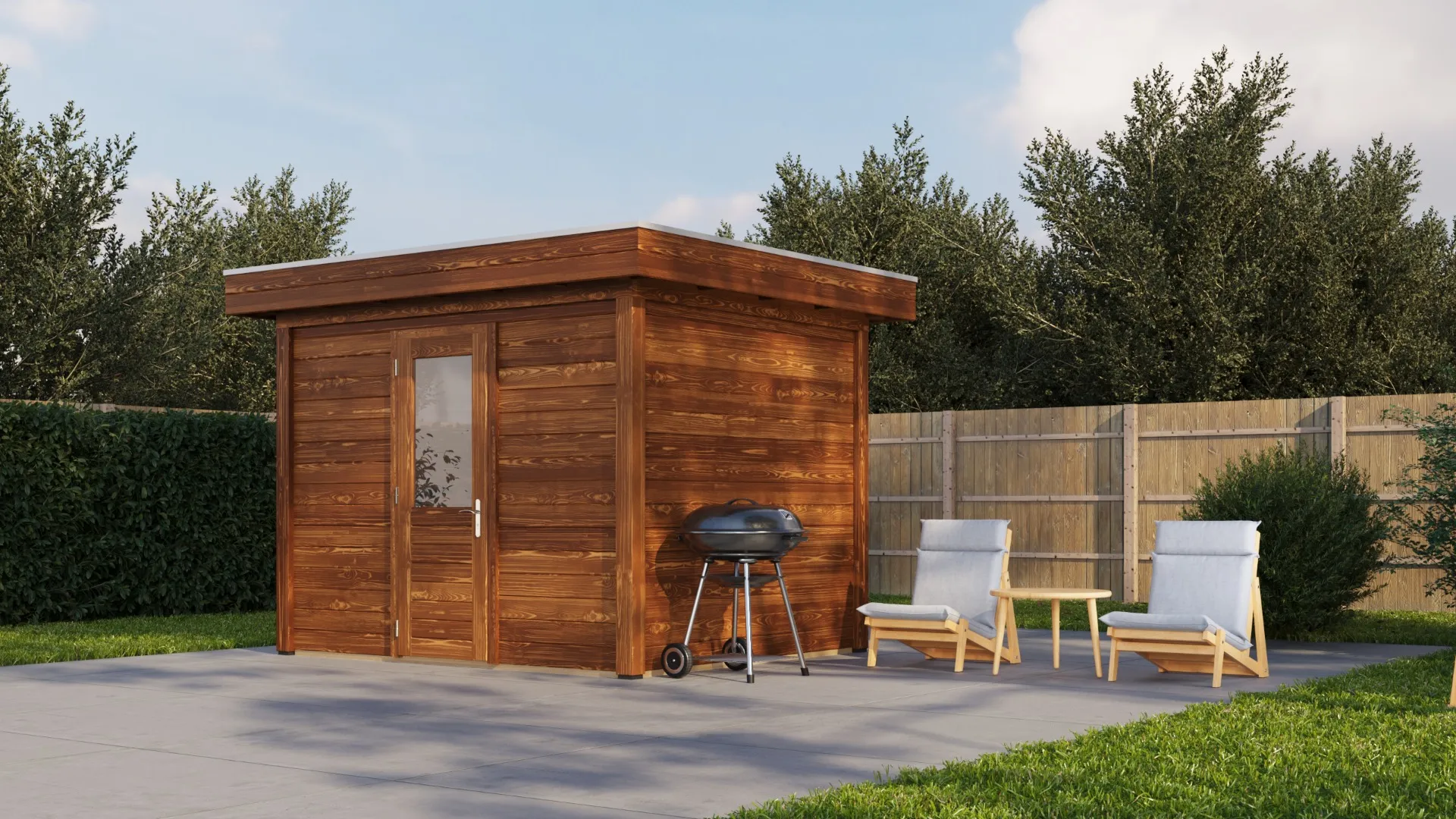 Lugarde Select Modern | Tuinhuis Amsterdam 300 x 250 | Bruin Geolied