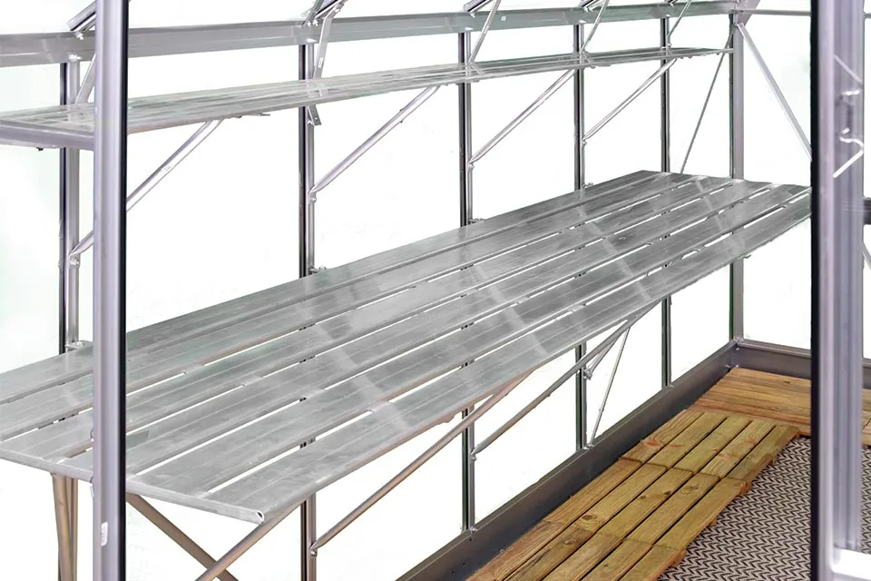 Royal Well | Alu Grower Kweektafel Geïntegreerd | 200 x 62,5 cm