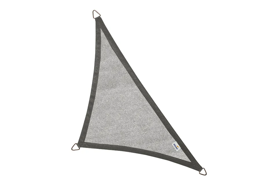 Platinum | Coolfit Schaduwdoek Driehoek 90° 500 x 500 x 710 cm | Antraciet