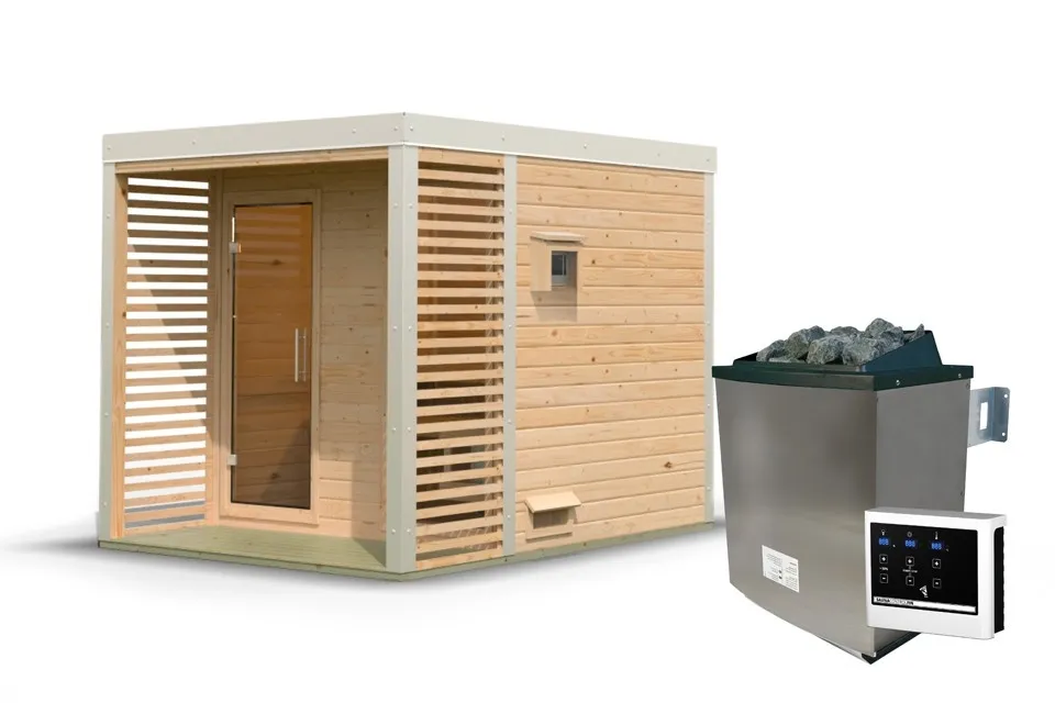 met Saunakachel 9 kW met Externe Bediening