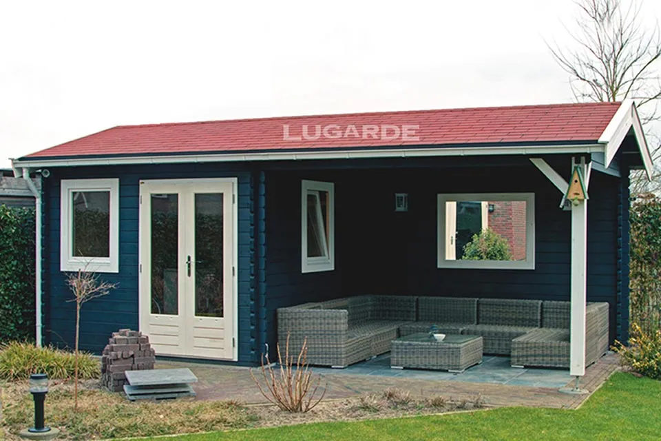 Lugarde | Blokhut met zadeldak op maat B21