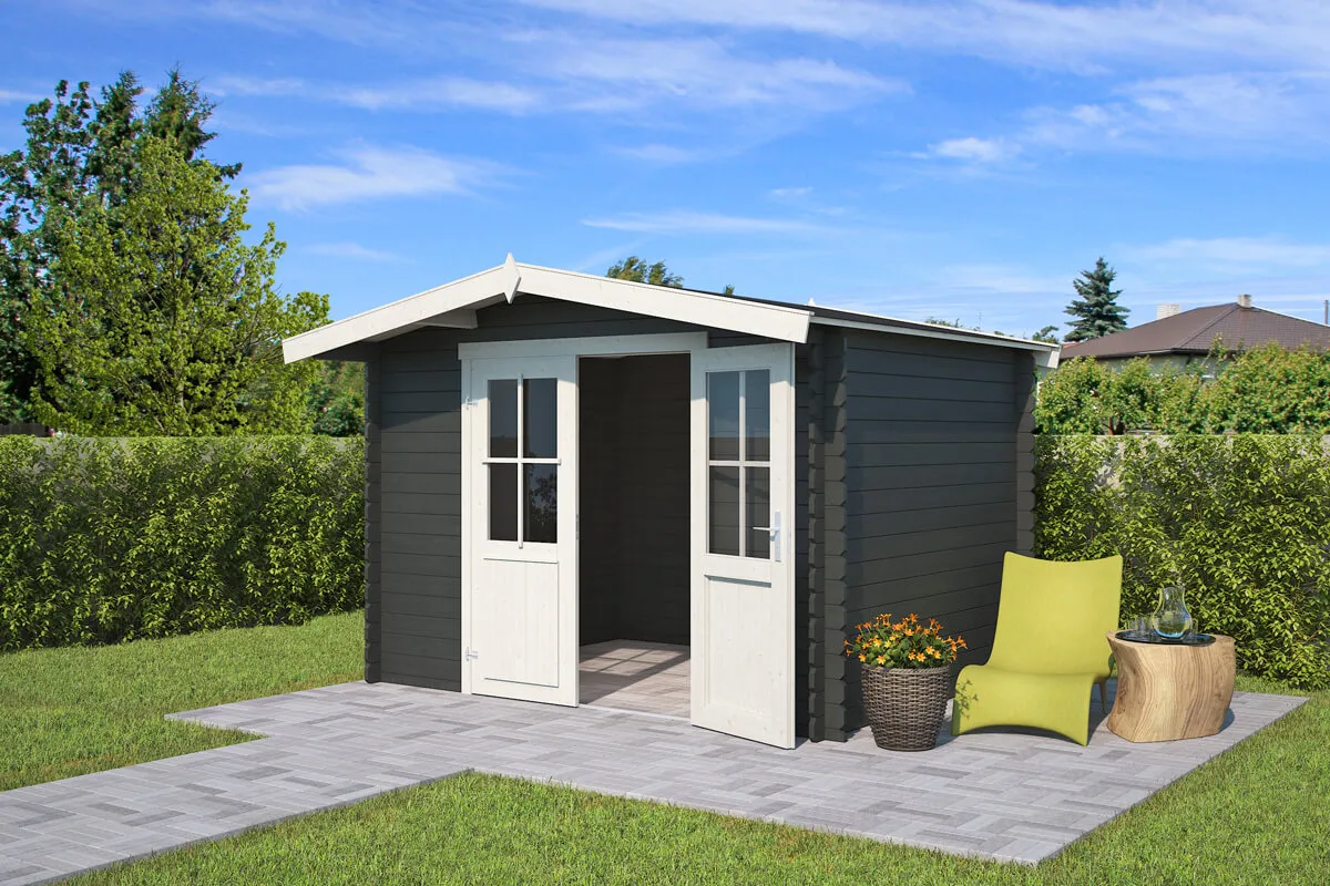 Gecoat Vurenhout | Carbon Grey-Wit