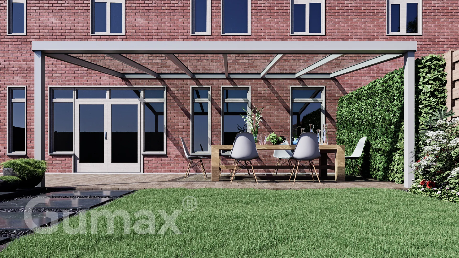 Tuinmaximaal | Heavy Duty Veranda Tijdloos Mat Wit