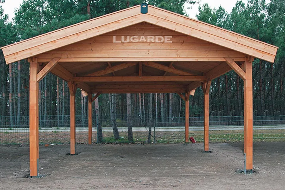 Lugarde | Maatwerk Carport Zadeldak C2