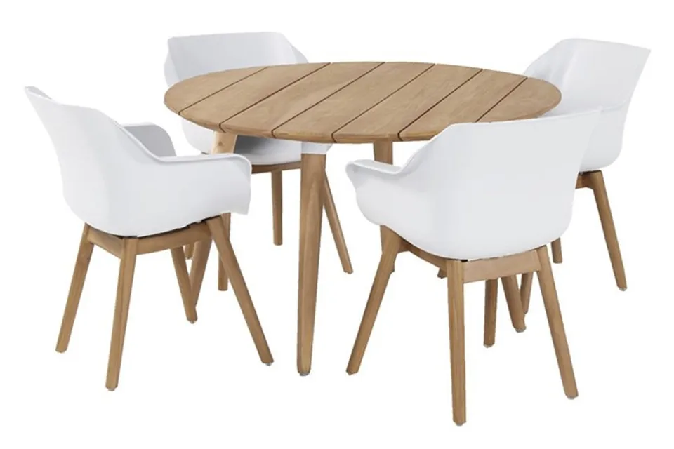 Hartman | Tuinset Sophie | Wit Teak