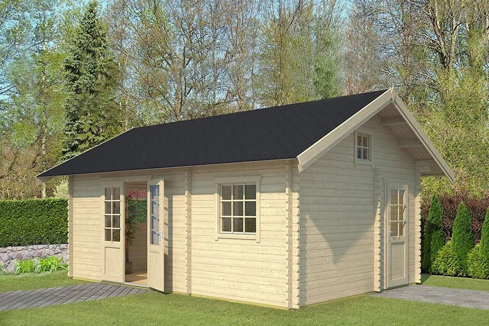 Outdoor Life Products | Tuinhuis Caroline 390 x 575 | 4 Kleuren