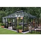 Royal Well | Tuinkamer Grand Oase 25,6 | Veiligheidsglas 3 mm | Antraciet