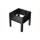 OneQ | Mini Leg Black | Basis Module Laag Zwart