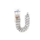 Platinum | Ketting Schalm 4 mm | Lang 200 cm | RVS