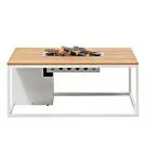 Cosi | Cosiloft 120 | White Frame | Teak Top