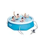 Bestway | Zwembad Fast Set 244 x 61 cm | Met Filterpomp