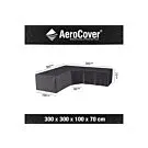 AeroCover | Loungesethoes 300 x 300 x 100 x 71(h) cm | L-vorm Trapeze