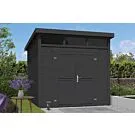 Outdoor Life Products | Tuinhuis Kibo 3 - 250 x 250 | Gecoat | Carbon Grey
