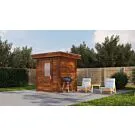 Lugarde Select Modern | Tuinhuis Den Haag 200 x 200 | Bruin Geolied