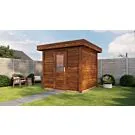 Lugarde Select Modern | Tuinhuis Garderen 250 x 250 | Bruin Geolied