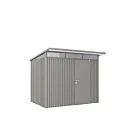 Biohort | Berging AvantGarde Gr. A5 | Enkele Deur | Kwartsgrijs-Metallic