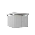 Biohort | Berging CasaNova 3 x 3 | Deur Rechtsdraaiend | Zilver-Metallic