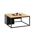 Cosi | Cosiloft 100 | Black Frame | Teak Top