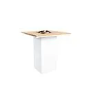 Cosi | Cosiloft 100 Bartable | White Frame | Teak Top