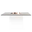Cosi | Cosiloft 120 Relax Dining Table | White Frame | Grey Top