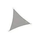Platinum | Dreamsail Waterproof Schaduwdoek Driehoek 500 x 500 x 500 cm | Grijs