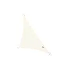 Platinum | Coolfit Schaduwdoek Driehoek 90° 500 x 500 x 710 cm | Off White