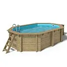 Fonteyn | Houten Zwembad 8-Hoekig 490 x 340 x 120 cm
