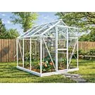 Royal Well | Mary I Tuinkas | Veiligheidsglas 3 mm | Wit