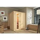 Karibu | Sauna Norin | Energiesparend | Kachel 9 kW Geïntegreerde Bediening
