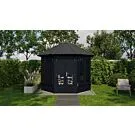 Lugarde Select Prima tuinhuis Drachten Ø300x - Zwart