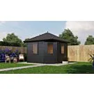 Lugarde Select Prima | Tuinhuis Maastricht 300 x 300 cm | RAL 7021