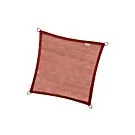 Platinum | Coolfit Schaduwdoek Vierkant 360 x 360 cm | Terracotta
