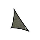 Platinum | Coolfit Schaduwdoek Driehoek 90° 500 x 500 x 710 cm | Black
