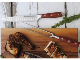 Messermeister | Avanta 2 Piece Kullenschliff Carving Set Pakkawood