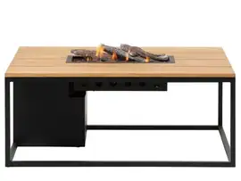 Cosi | Cosiloft 120 | Black Frame | Teak Top